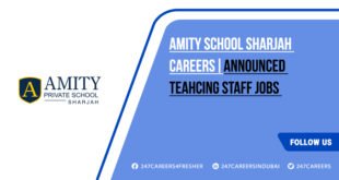 Amity School Sharjah Careers