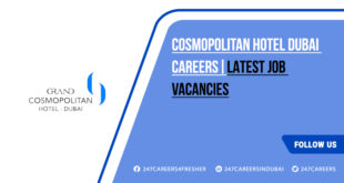 Cosmopolitan Hotel Dubai Careers