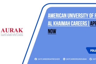 American University of Ras Al Khaimah Careers