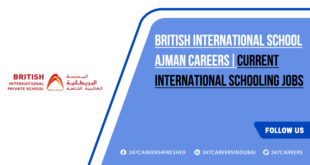 British International School Ajman Careers